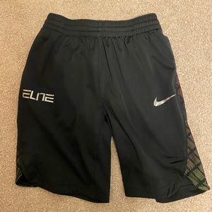 Nike elite basketball shorts with rainbow mesh on sides